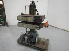 Farris #8550F, 12" x 30" solid belt puller, manual belt adjustment, vari-speed transmission