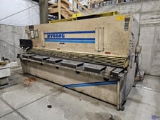 1/2" x 12' Wysong #H-5012, hydraulic shear, PC-100, 3-Axis, 36" front operated power back gauge, squaring