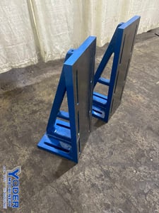 13" x 35-1/4" x 15-1/2" Angle plates, 1 set