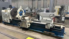 49" x 118" Knuth #DL-E-620/3000, engine lathe, 35" swing over cross slide, 4-Jaw 39.5" chuck, 5.1" thru hole