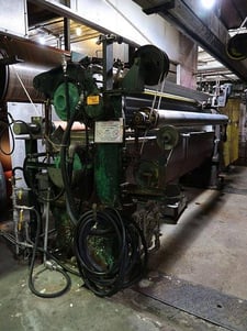 Beloit, 2-roll 129" vertical size press, with 23.570" x 129" face bottom roll & 22.725" top roll