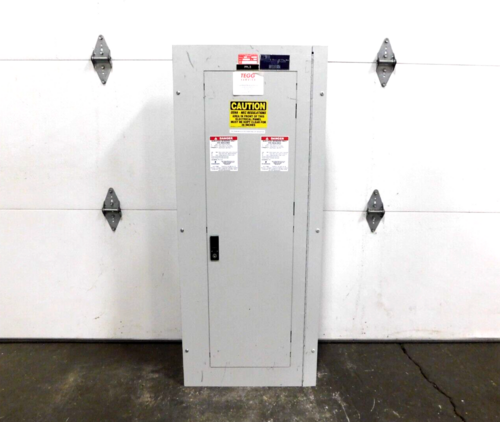 225 Amp. General Electric, AQF3421JTX, Spectra-A-Series panelboard, 4-wire, 120/208Y Volts