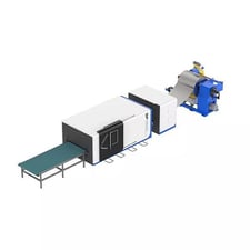 SenFeng #SF1503CH, coil fed fiber laser cutting machine, 3000 watt/6000 watt, 120" x 60" work area