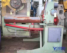RMG, powered payoff with straightening & feed rolls, 4000 lb., 54" centerline to floor