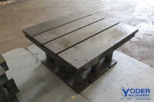 Custom drill table, 47 x 47 x 26