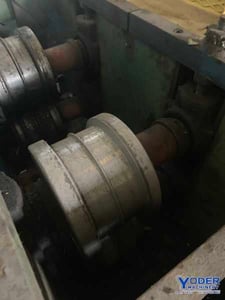 6 Stand, Bradbury #M1-1/2-86, rollformer, 14 gauge capacity, 1-1/2" arbor diameter, 8" roll space, pendant