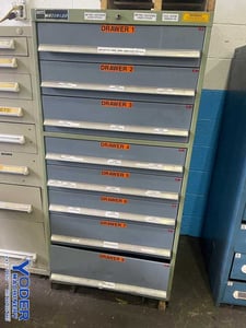 8 Drawer Waterlou cabinet, 29-1/2" W x 29-1/2" D x 61-1/2" H