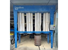 7000 cfm Torit #460-IRD-20, dust collector, 20 HP, 17" inlet fan
