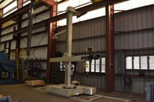 12' x 12' Pandjiris #1100, welding manipulator, power travel car, variable speed, hand pendant Control, new