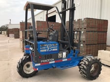 5000 lb. Princeton #PB50, truck mounted forklift, 4 cylinder diesal engine, 110" lowered mast height, 2006