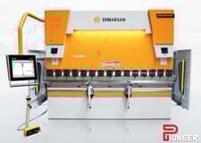 660 Ton, Ermaksan #Power-Bend-Falcon, 20' overall, 2400" between housing, 48" stroke, Delem DA-58, 2-Axis