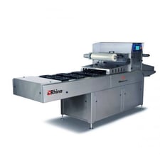 Ultrasource #Rhino-10, automatic food tray sealer with map, Mitsubishi FX 3G PLC Control, 2019