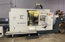 Eurotech #Elite-B750-Sly-Stallion, CNC turning center, 26.8"/19.7" swing, 21" chuck, 3.7"/3.9" bar, 2016