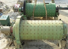 8' x 17' Kennedy Van Saun ball mills, 400 HP, gear box 6.95 ratio, air clutch, rubber liner, (3 available)