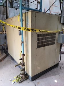 411 cfm, 125 psi, Ingersoll-Rand #Sierra-H100W, Air Compressor, 100 HP, 460 V.