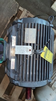 30 HP 1780 RPM Emerson, Frame 324T, TENV, 1.15 service factor
