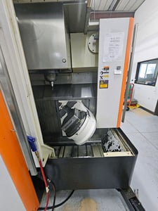 Mikron #HPM-450U, 5-Axis vertical machining center, 60 automatic tool changer, 23.6" X, 17.7" Y, 17.7" Z