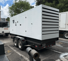 420 KW Broadcrown #ACBCJD440S, trailer-mounted, Tier 2, sound attenuated enclosure, 240/480 Volts, 200 hours