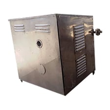 Bran & Lubbe, ball valve homogenizer unit, 30 GPH, 40 HP Reliance motor, 1775 RPM, 460 V.