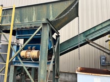 Titus #FRS-M200811, glass cleanig system with impact crusher 41-101 used glass recovery system