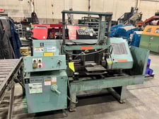 10" x 17" W.F. Wells #W-10-1, horizontal dual post semi-auto bandsaw, 60-425 FPM, 1995