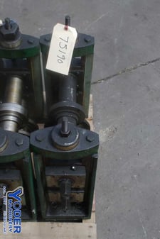 Rollforming Stand, Yoder #M1-1/2, 12" roll space, 1-1/2"shaft diameter, 3" upper arbor adjustment