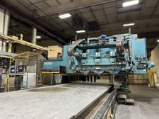 Cincinnati, 3 Spindle, 5 Axis, 10K Gantry Profiler, 1330" X-Axis, 104" Y-Axis, 28" Z-Axis, 160" x1440" table
