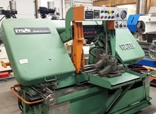14" x 16" Kysor Johnson #HA16/400, fully automatic horizontal band saw, 180" x 1-1/4" blade, 1978