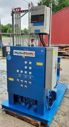 Hydrothrift pump skid with twin 30 HP Goulds, 379 GPM each