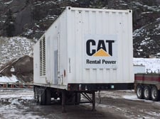 1500 KW Caterpillar #3512B, standby diesel generator, 277-480 Volts, 21500 hours, 2001