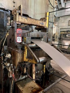 18" x .205" Mecon #400F18I, servo feeder, press mounted, pilot release