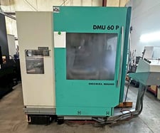 DMG, Mori #DMU-60P, 5-Axis Universal Machining Center, 1998