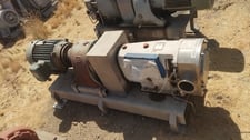 Alfa-Lavel #SRU6NLS, rotary lobe type positive displacement pump, Stainless Steel, 10 HP