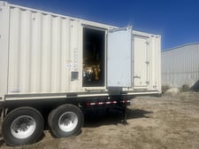 567 KW Caterpillar #LC7, stationary generator, prime duty, 480 Volts, 708 KVA, 1800 RPM, 2006