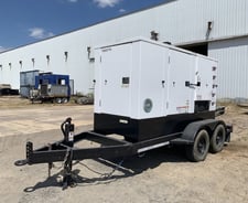 90 KW Cummins/Stamford #UCI27E, diesel mobile gen., 480 Volts, Tier 4, enclosure, 2019