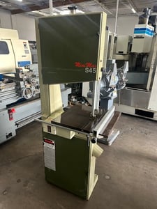 17.3" x 11.8" SCM #S45, Vertical Bandsaw, 2.5 HP