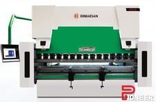 242 Ton, Ermaksan #EVO-III, 12.3' overall, 127.95" between housing, 10.83" stroke, 16.14" throat, 21.65" DL