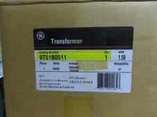 1.5 KVA 240x480 Primary, 120/240 Secondary, General Electric 9T51B0511 transformer, 3R, 1 yr warranty
