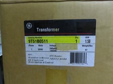 1.5 KVA 240x480 Primary, 120/240 Secondary, General Electric 9T51B0511 transformer, 3R, 1 yr warranty