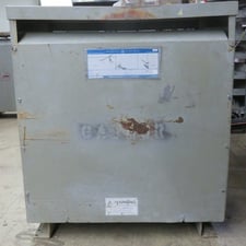 75 KVA 480 Primary, 208/120 Secondary, General Electric 9T23B3874 transformer, type QL, 1 yr warranty