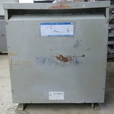 75 KVA 480 Primary, 208/120 Secondary, General Electric 9T23B3874 transformer, type QL, 1 yr warranty