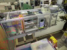 110 Ton, 5 oz., Krauss Maffei #KM110-390-C2, inkection molding machine, 35mm screw, 1998