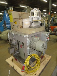 Cumberland #Stairstep dicer, 3.5", 7.5 HP, vari-speed drive, oil mister, mounted on casters, 1976