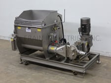 FPEC #SCL-930, Stainless Steel, screw pump feeding system, with Stainless Steel 48" L x 36" W x 32" D product