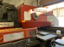 30 Ton, Amada #Pega-344-Q, turret punch press, 40" x 50" sheet size, 1/4" punch capacity, 1984