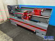 17" x 60" Sunny #GE1760, gap bend engine lathe, 2" spindle hole, 3-jaw chuck, 7.5 HP, 1985
