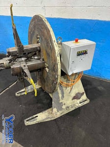 2500 lb. Littell #25-10, motorized coil reel, 12" width, 15"-20" ID, 60" outside dimensions, 3 keepers