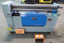 4' x 14 gauge WDM #B-3.5-48, initial pinch bending roll, 3.5" diameter rolls, new/demo, in stock