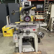 6" x 18" Okamoto #618, Linear hand feed surface grinder, Sony digital read out, Walker electromagnetic chuck