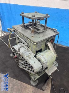 8 Ton, Maplewood #CO, 4-post cut-off press, 2 stroke, 10" btwn posts, air clutch, 1-1/2 HP